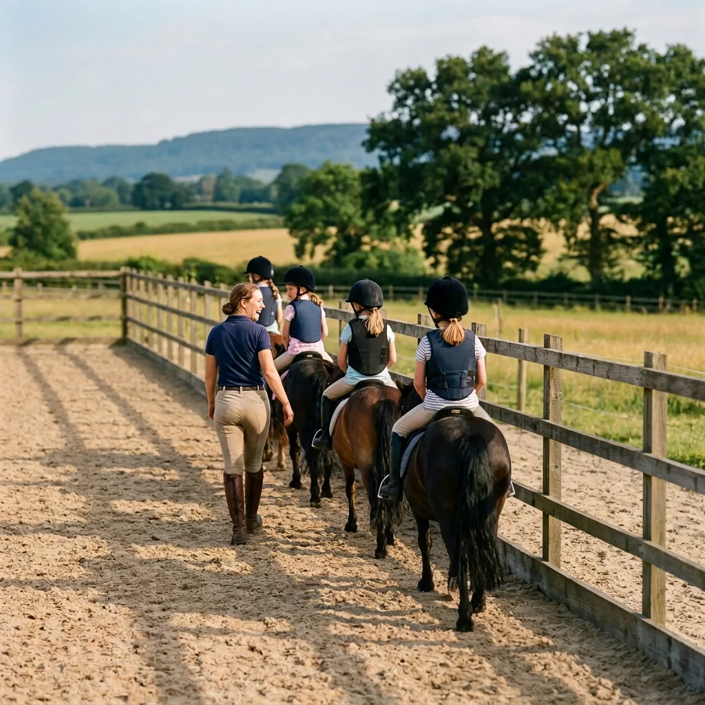 Cours de poney à Mantenay-Montlin, Ain